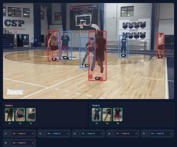 Hooper Vision: Basketball AI Analytics screenshot